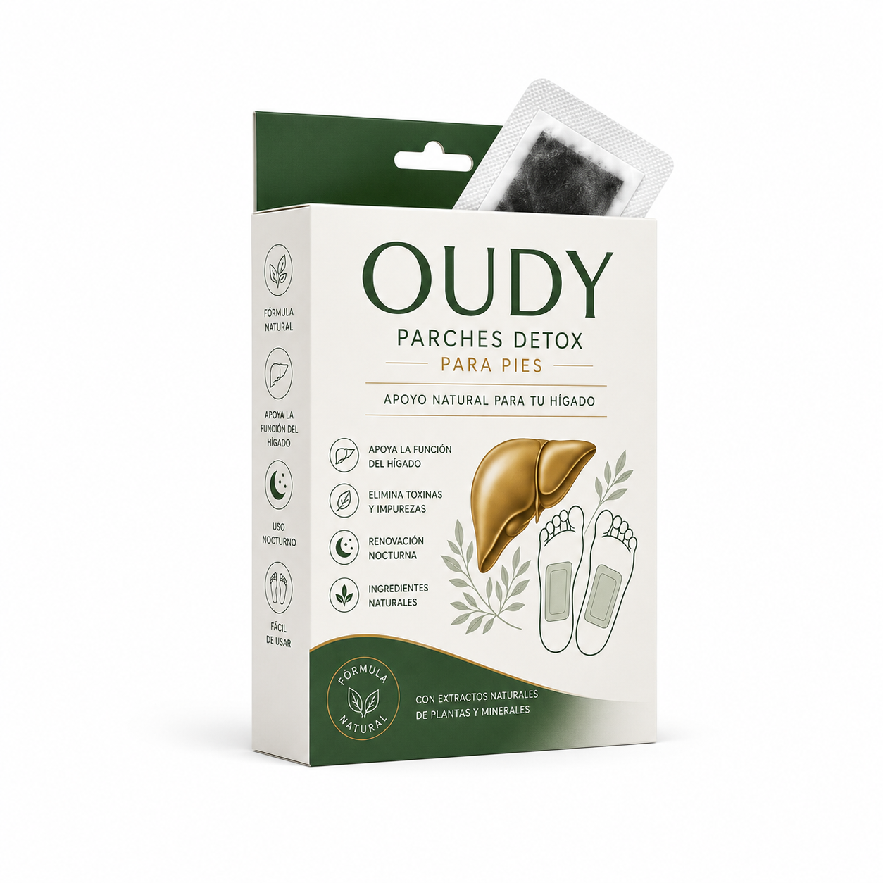 Oudy Detox - Parches Detox para pies